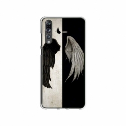 Husa personalizata tip carcasa HQPrint pentru Huawei P20, model Angel Wings, multicolor, S1D1M0004