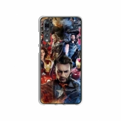 Husa personalizata tip carcasa HQPrint pentru Huawei P20, model Avengers Endgame, multicolor, S1D1M0009