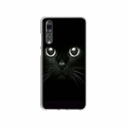 Husa personalizata tip carcasa HQPrint pentru Huawei P20, model Black Cat 1, multicolor, S1D1M0015