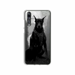 Husa personalizata tip carcasa HQPrint pentru Huawei P20, model Doberman, multicolor, S1D1M0018