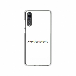 Husa personalizata tip carcasa HQPrint pentru Huawei P20, model FRIENDS 1, multicolor, S1D1M0043