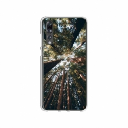 Husa personalizata tip carcasa HQPrint pentru Huawei P20, model Tree perspective, multicolor, S1D1M0079