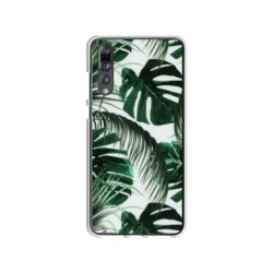 Husa personalizata tip carcasa HQPrint pentru Huawei P20, model Leaf Design 3, multicolor, S1D1M0088