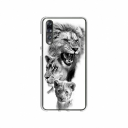 Husa personalizata tip carcasa HQPrint pentru Huawei P20, model Lion 3, multicolor, S1D1M0118