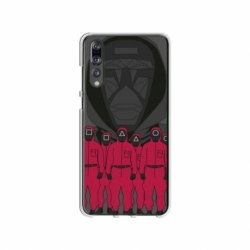 Husa personalizata tip carcasa HQPrint pentru Huawei P20, model Squid Game 15, multicolor, S1D1M0187