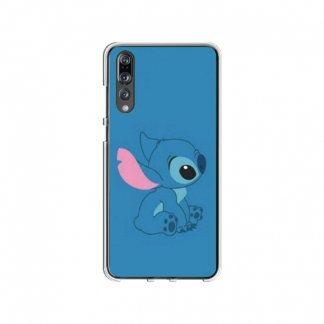 Husa personalizata tip carcasa HQPrint pentru Huawei P20, model Blue Stich, multicolor, S1D1M0192