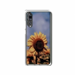 Husa personalizata tip carcasa HQPrint pentru Huawei P20, model Sunflower 1, multicolor, S1D1M0193
