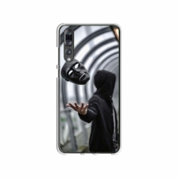 Husa personalizata tip carcasa HQPrint pentru Huawei P20, model Mask, multicolor, S1D1M0199