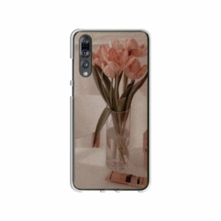 Husa personalizata tip carcasa HQPrint pentru Huawei P20, model Flowers 14, multicolor, S1D1M0208
