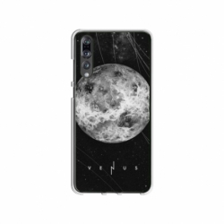 Husa personalizata tip carcasa HQPrint pentru Huawei P20, model Moon, multicolor, S1D1M0212