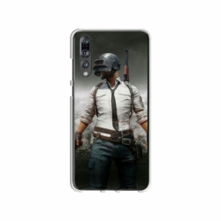 Husa personalizata tip carcasa HQPrint pentru Huawei P20, model PUBG 1, multicolor, S1D1M0214
