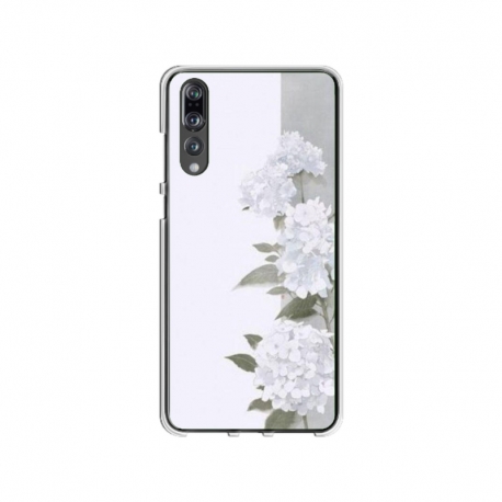 Husa personalizata tip carcasa HQPrint pentru Huawei P20, model Flowers 16, multicolor, S1D1M0217