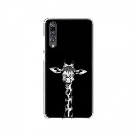 Husa personalizata tip carcasa HQPrint pentru Huawei P20, model Giraffe 3, multicolor, S1D1M0222
