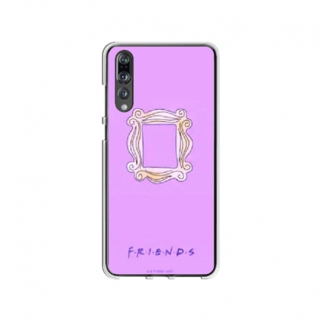 Husa personalizata tip carcasa HQPrint pentru Huawei P20, model FRIENDS 3, multicolor, S1D1M0223