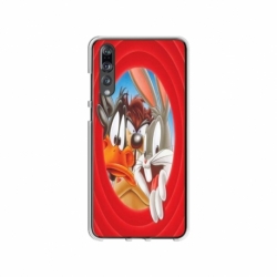 Husa personalizata tip carcasa HQPrint pentru Huawei P20, model Looney Tunes 2, multicolor, S1D1M0227