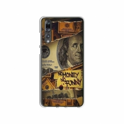 Husa personalizata tip carcasa HQPrint pentru Huawei P20, model No Money No Funny, multicolor, S1D1M0262