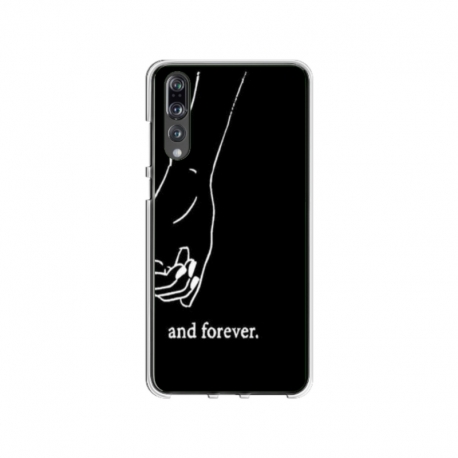Husa personalizata tip carcasa HQPrint pentru Huawei P20, model Always and Forever 2, multicolor, S1D1M0280