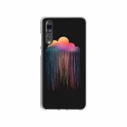 Husa personalizata tip carcasa HQPrint pentru Huawei P20, model Colorful 3, multicolor, S1D1M0298