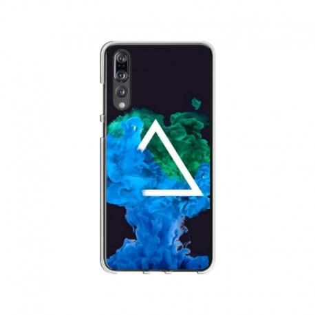 Husa personalizata tip carcasa HQPrint pentru Huawei P20, model Colorful 4, multicolor, S1D1M0299