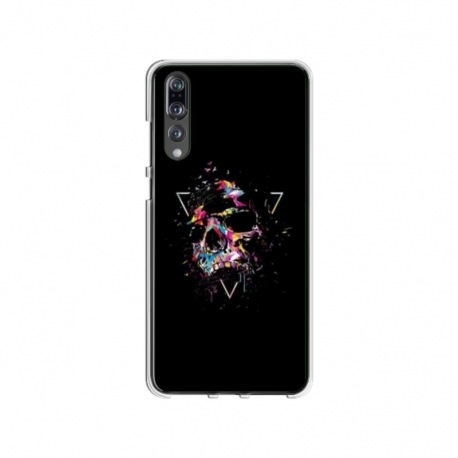 Husa personalizata tip carcasa HQPrint pentru Huawei P20, model Colorful 5, multicolor, S1D1M0302