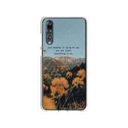 Husa personalizata tip carcasa HQPrint pentru Huawei P20, model Quote 1, multicolor, S1D1M0306