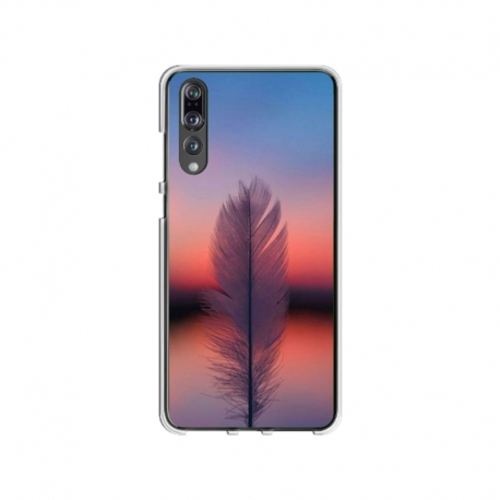 Husa personalizata tip carcasa HQPrint pentru Huawei P20, model Fulg, multicolor, S1D1M0309