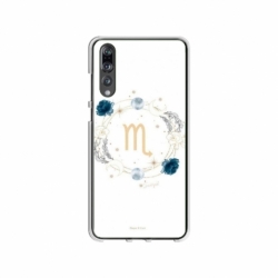 Husa personalizata tip carcasa HQPrint pentru Huawei P20, model Zodiac Circle, multicolor, S1D1M0349