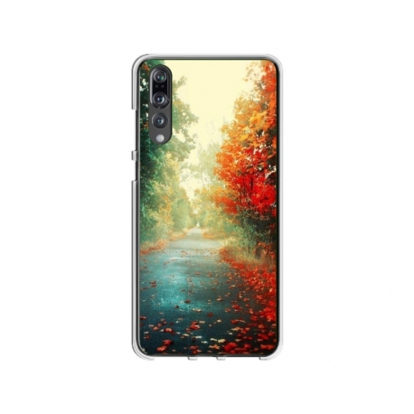 Husa personalizata tip carcasa HQPrint pentru Huawei P20, model Nice View 15, multicolor, S1D1M0383