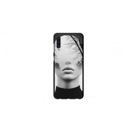 Husa personalizata tip carcasa HQPrint pentru Huawei P30 Lite, model Abstract Lady, multicolor, S1D1M0066