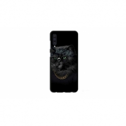 Husa personalizata tip carcasa HQPrint pentru Huawei P30 Lite, model Black Cat 4, multicolor, S1D1M0097