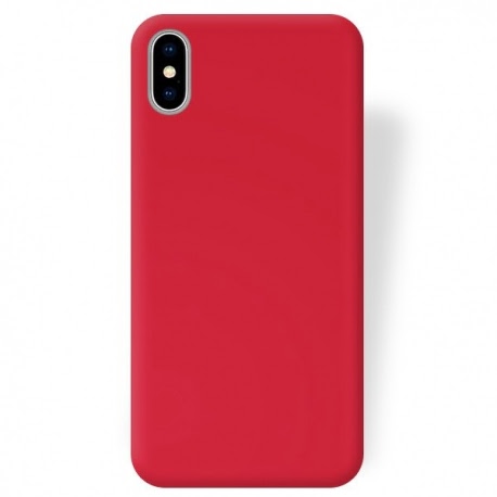 Husa APPLE iPhone X - Ultra Slim Mat (Rosu)