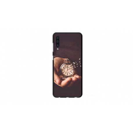 Husa personalizata tip carcasa HQPrint pentru Huawei P30, model Time Flies 1, multicolor, S1D1M0364