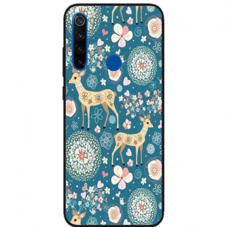 Husa personalizata tip carcasa HQPrint pentru Huawei P40 Lite E, model Mandela 1, multicolor, S1D1M0254
