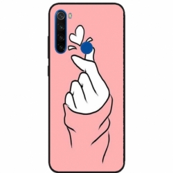 Husa personalizata tip carcasa HQPrint pentru Huawei P40 Lite E, model Heart Snap, multicolor, S1D1M0285