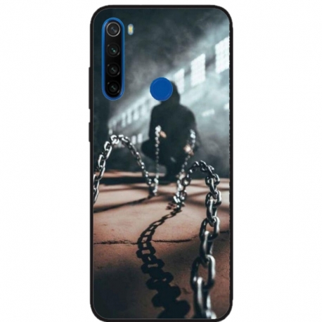 Husa personalizata tip carcasa HQPrint pentru Huawei P40 Lite E, model Chain Man, multicolor, S1D1M0296