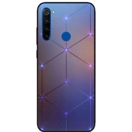 Husa personalizata tip carcasa HQPrint pentru Huawei P40 Lite E, model Square, multicolor, S1D1M0315