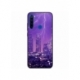 Husa personalizata tip carcasa HQPrint pentru Huawei P40 Lite E, model Purple Lightning, multicolor, S1D1M0354