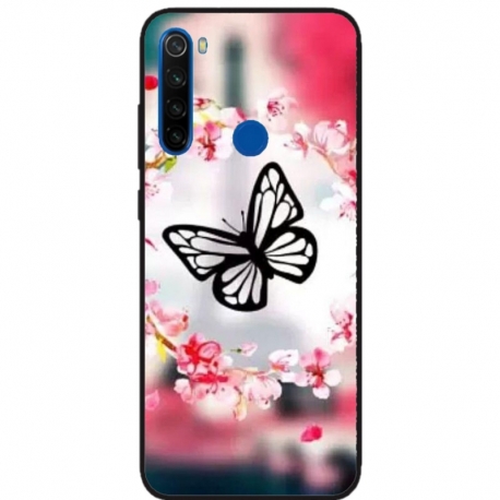 Husa personalizata tip carcasa HQPrint pentru Huawei P40 Lite E, model Butterfly 8, multicolor, S1D1M0380