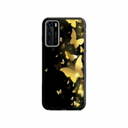 Husa personalizata tip carcasa HQPrint pentru Huawei P40 Lite, model Butterfly 6, multicolor, S1D1M0045