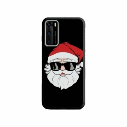 Husa personalizata tip carcasa HQPrint pentru Huawei P40 Lite, model Cool Santa, multicolor, S1D1M0046