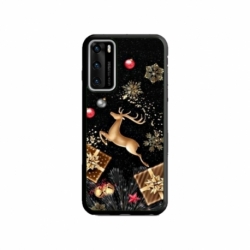 Husa personalizata tip carcasa HQPrint pentru Huawei P40 Lite, model Reindeer 2, multicolor, S1D1M0052
