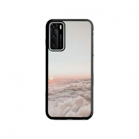 Husa personalizata tip carcasa HQPrint pentru Huawei P40 Lite, model Sky, multicolor, S1D1M0061