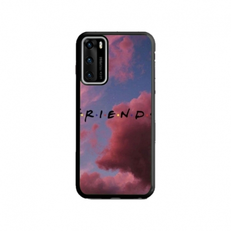 Husa personalizata tip carcasa HQPrint pentru Huawei P40 Lite, model FRIENDS 2, multicolor, S1D1M0082