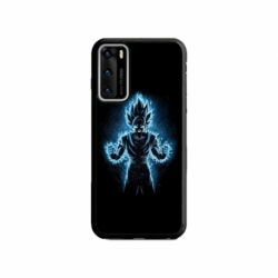 Husa personalizata tip carcasa HQPrint pentru Huawei P40 Lite, model Goku, multicolor, S1D1M0087