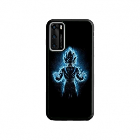 Husa personalizata tip carcasa HQPrint pentru Huawei P40 Lite, model Goku, multicolor, S1D1M0087
