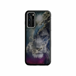 Husa personalizata tip carcasa HQPrint pentru Huawei P40 Lite, model Lion 4, multicolor, S1D1M0120