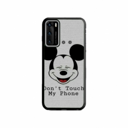 Husa personalizata tip carcasa HQPrint pentru Huawei P40 Lite, model Dont Touch my Phone 3, multicolor, S1D1M0123