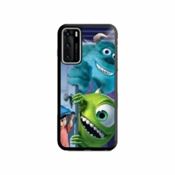 Husa personalizata tip carcasa HQPrint pentru Huawei P40 Lite, model Monster INC, multicolor, S1D1M0127