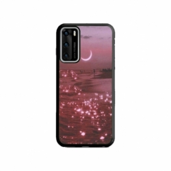 Husa personalizata tip carcasa HQPrint pentru Huawei P40 Lite, model Pink Sky, multicolor, S1D1M0129