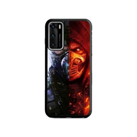 Husa personalizata tip carcasa HQPrint pentru Huawei P40 Lite, model Mortal Kombat, multicolor, S1D1M0130